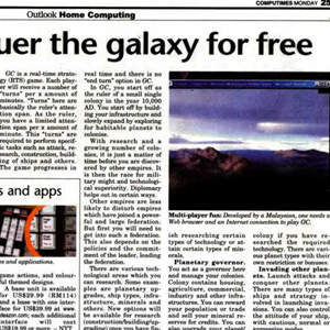 Stephen Yong`s Game featured in The News Straits Times Newspaper