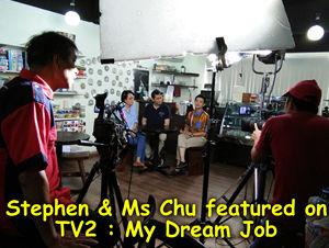 Stephen Yong Featured on TV2 Show My Dream Job Barista