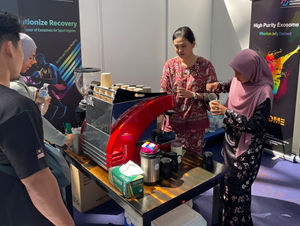 HeathPro in Medical Expo , VVIP Make coffee for Minister & Members of the Media