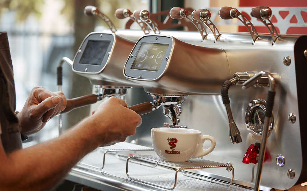 Bezzera Victoria 2 Group Coffee Machine for cafe , pressure profiling espresso machine